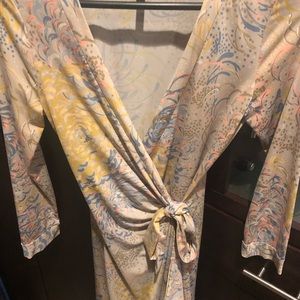 BCBG spring print dress